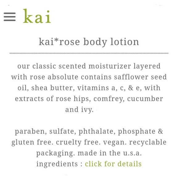 Kai Rose Body Lotion Fragrance by Gaye Straza - 9 Sample packets! - Picture 3 of 16